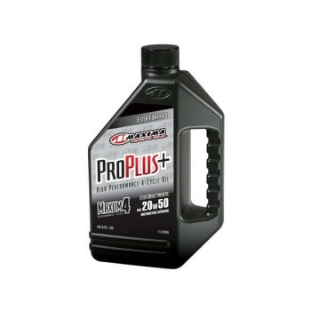 Maxima Pro Plus 20W50 Ester Based Synthetic Motorcycle Oil - 1Gal (3.784L) 